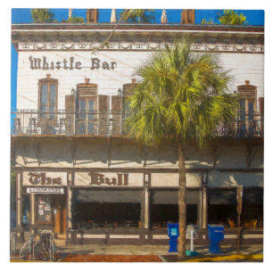 Whistle Bar Key West Tile