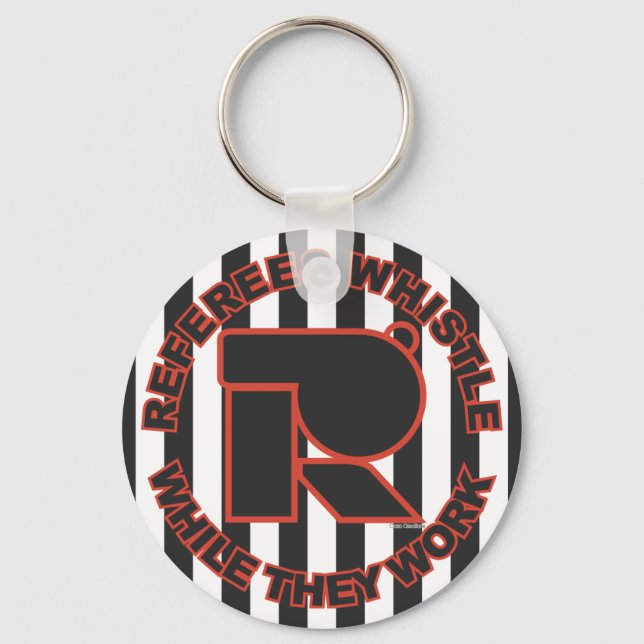Whistle While You Work Key Ring (Front)