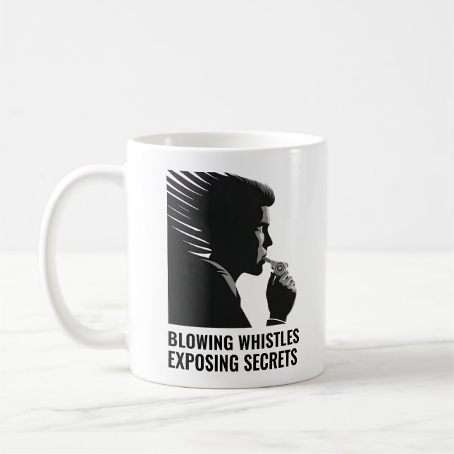Whistleblower Coffee Mug (Left)