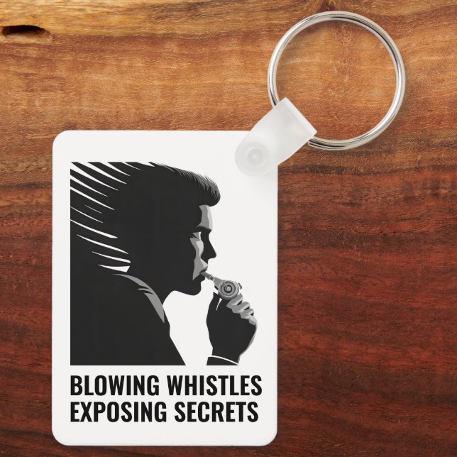 Whistleblower Key Ring (Back)