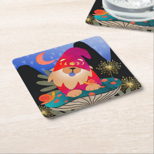 WHISTLEBRITCHES chow paper coasters