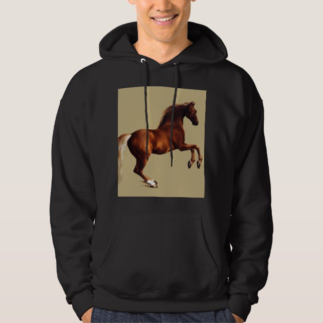 Whistlejacket horse by George Stubbs Hoodie (Front)