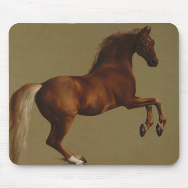 Whistlejacket the Horse (by George Stubbs) Mouse Mat (Front)