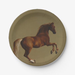 Whistlejacket the Horse (by George Stubbs) Paper Plate