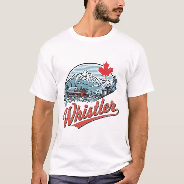 Whistler BC Canada  T-Shirt (Front)