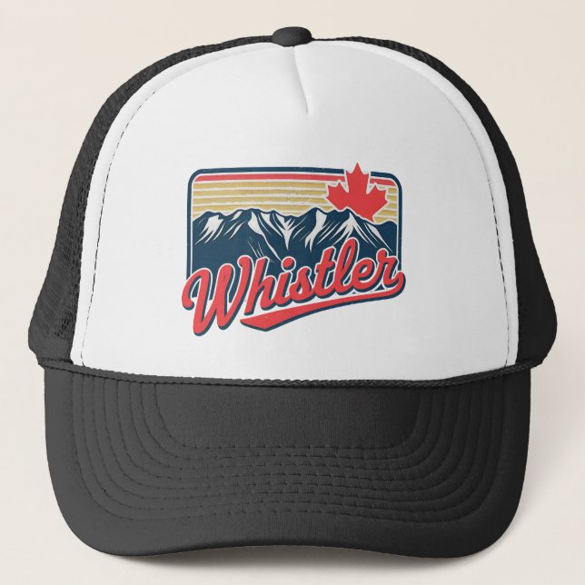 Whistler BC Canada  Trucker Hat (Front)