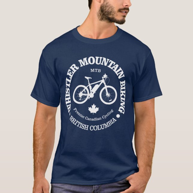 Whistler BC (MTB) T-Shirt (Front)