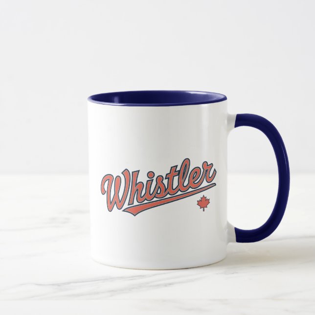 Whistler BC  Mug (Right)