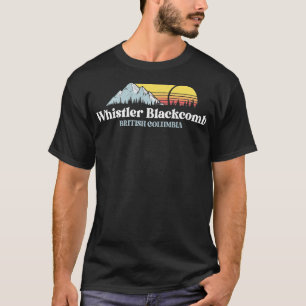 Whistler BlackcombBRITISH COLUMBIASki Snowboard Hi T-Shirt