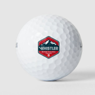 Whistler British Columbia Canada Design Golf Balls