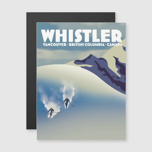 Whistler British Columbia Canada Ski (Front/Back)