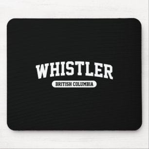 Whistler British Columbia Canada Ski Mountain Skii Mouse Mat
