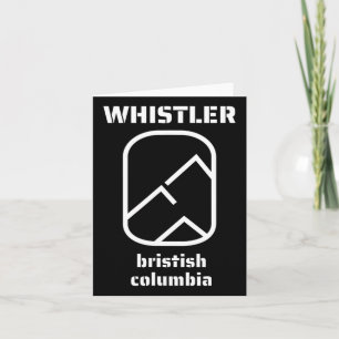 Whistler British Columbia Canada Skiing Snowboardi Card