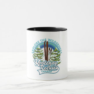 Whistler Canada,explore the wilderness, ski logo G Mug