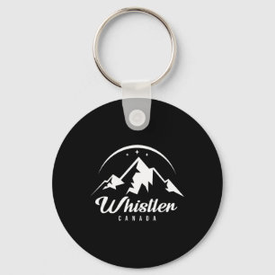 Whistler Canada Ski Resort Skiing Snowboarding Key Ring