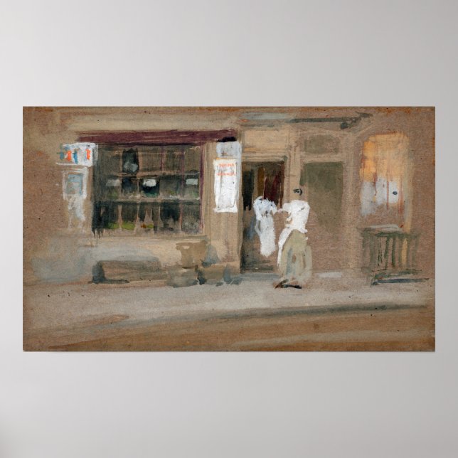 Whistler - Chelsea Shop Fronts Poster (Front)