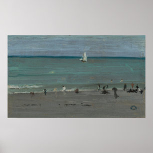 Whistler - Coast Scene Bathers Poster