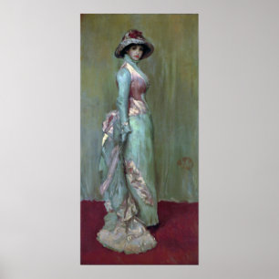 Whistler - Harmony In Pink And Grey Lady Meux Poster
