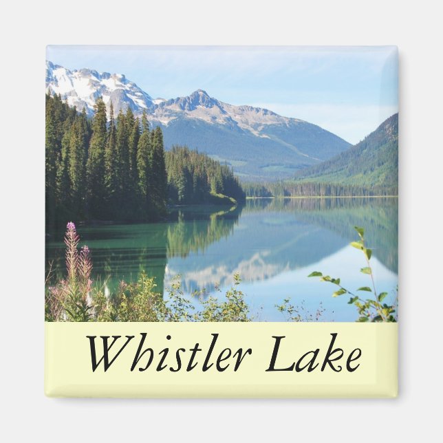 Whistler Lake Magnet (Front)