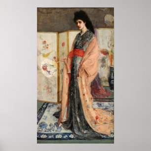 Whistler - Princess Of The Land Of Porcelain Poster