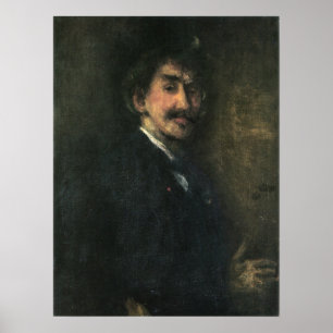 Whistler - Self Portrait Poster