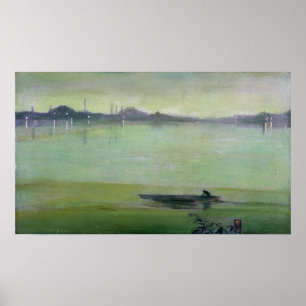 Whistler - Thames Poster