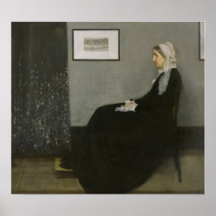 Whistler - The Artist's Mother Poster