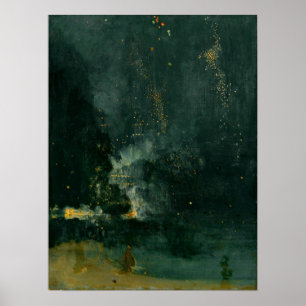 Whistler - The Falling Rocket Poster