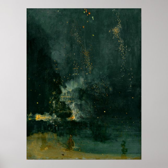 Whistler - The Falling Rocket Poster (Front)