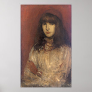Whistler - The Little Red Glove Poster