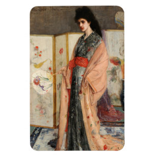 Whistler - The Princess from the Land of Porcelain Magnet