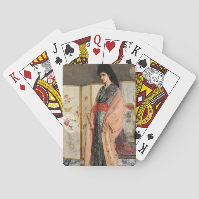 Whistler - The Princess from the Land of Porcelain Playing Cards (Back)