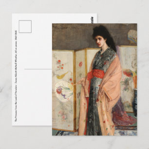 Whistler - The Princess from the Land of Porcelain Postcard