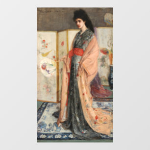 Whistler - The Princess from the Land of Porcelain Window Cling