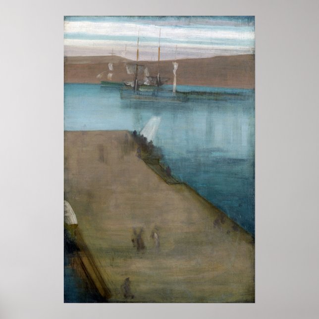 Whistler - Valparaiso Harbor Poster (Front)