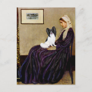 Whistlers Mother - Papillon 1 Postcard