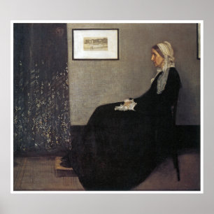 Whistler's Mother Poster
