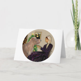 Whistlers Mother Xmas-Shetland Pony Holiday Card