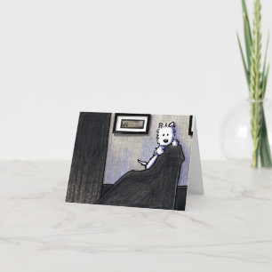Whistlers Westie Note Card