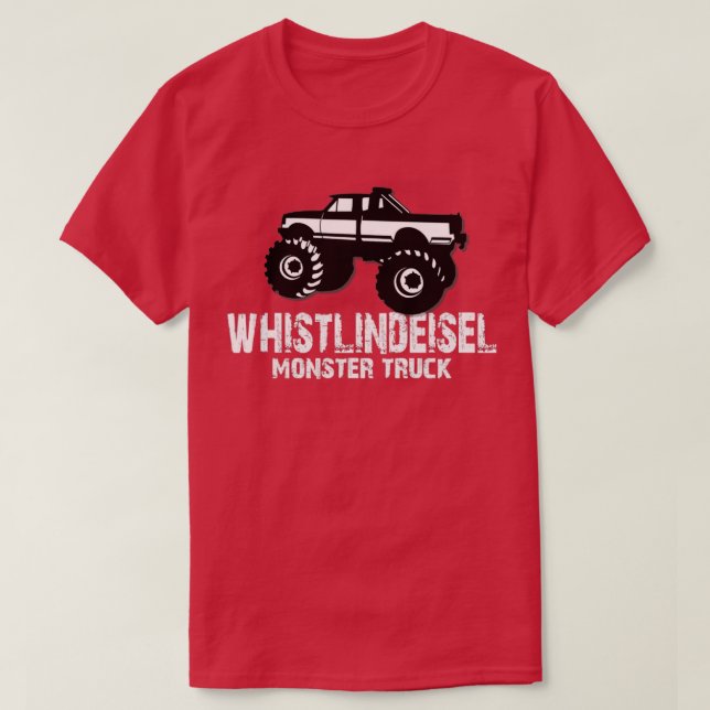 Whistlindiesel Monster Truck 6 T-Shirt (Design Front)