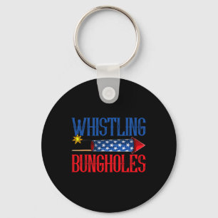 Whistling Bungholes  Key Ring