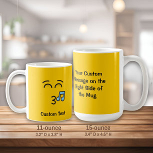 Whistling Face with Smiling Eyes Coffee Mug