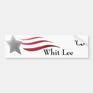 Whit Lee for President Bumper Sticker