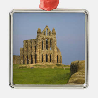 Whitby Abbey, Whitby, North Yorkshire, England Metal Tree Decoration
