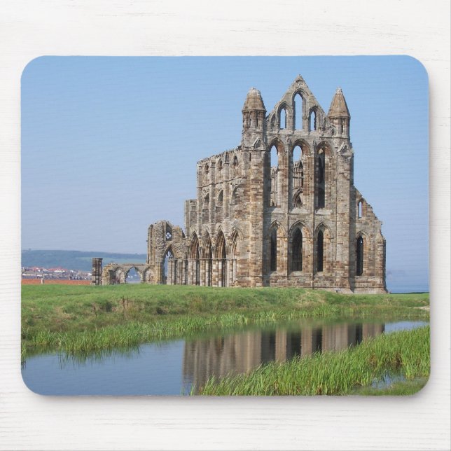 Whitby Abbey Whitby North Yorkshire England Mouse Mat (Front)