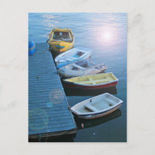 Whitby Harbour Postcard