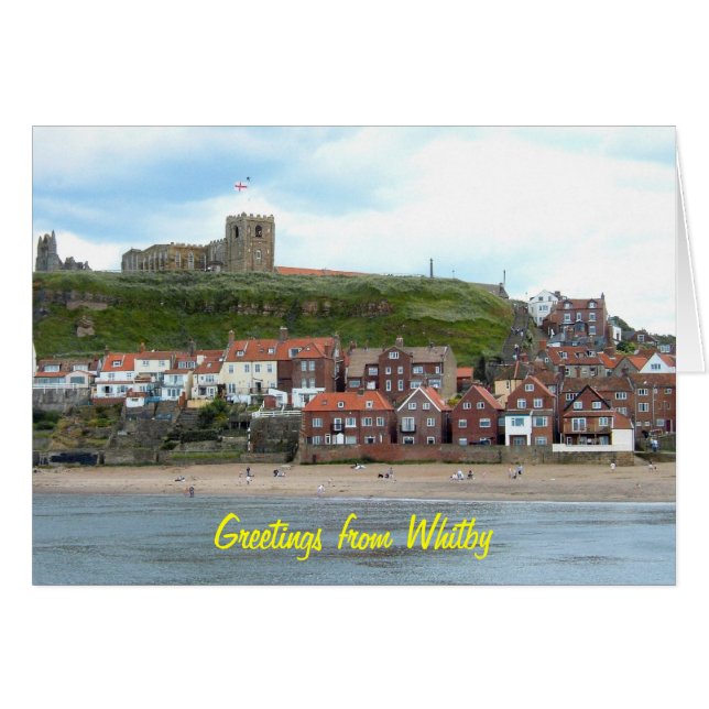 Whitby in North Yorkshire, England. (Front Horizontal)