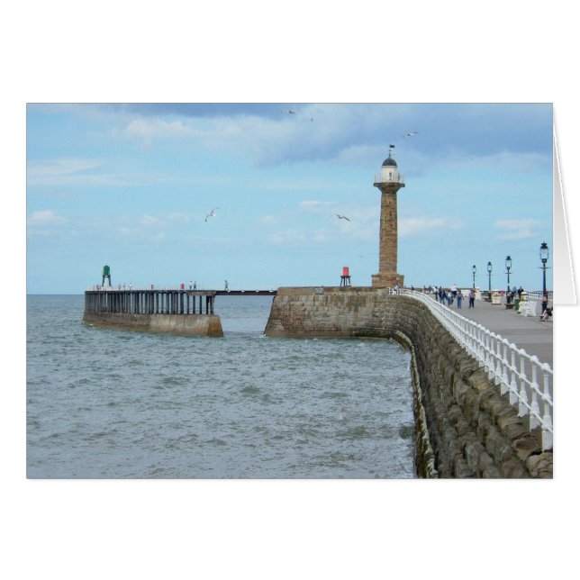 Whitby in North Yorkshire, England. (Front Horizontal)