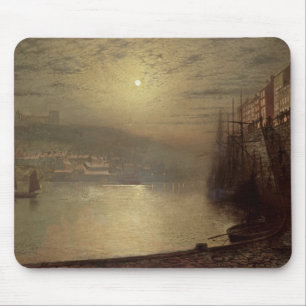 Whitby (oil on canvas) mouse mat