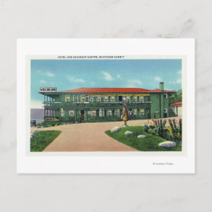 Whitcomb Summit Hotel and Souvenir Shoppe View Postcard